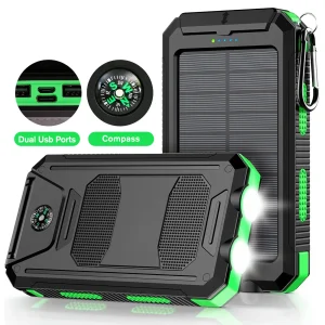 30000mAh Portable Solar Power Bank