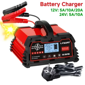 Auto DC12V 24V Battery Charger